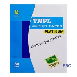 TNPL platinum Copier Paper - A4, 500 Sheet, 80 GSM